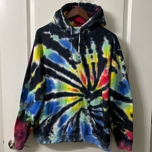 dreamsicle tie dye hoodie size medium